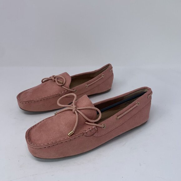 Journee Collection Thatch 004714 Loafers Womens 7 Mauve Faux Suede Slip On S0768 - Picture 5 of 10